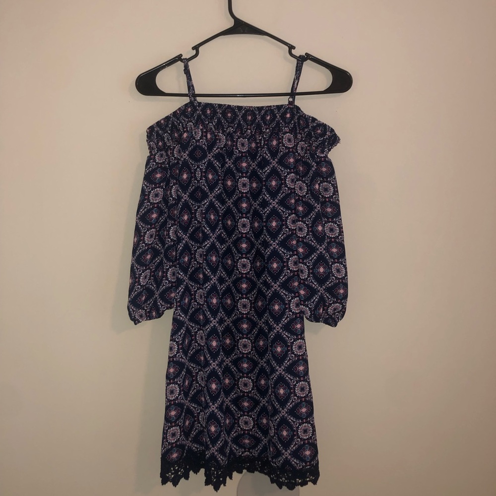 Off the shoulder dress